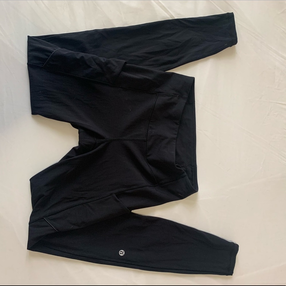 Lululemon High Rise Leggings with pockets